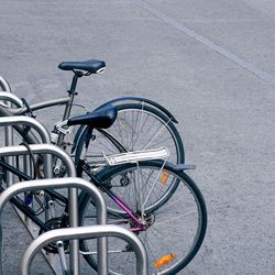 Bicycle on street