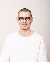 Portrait of a smiling young man