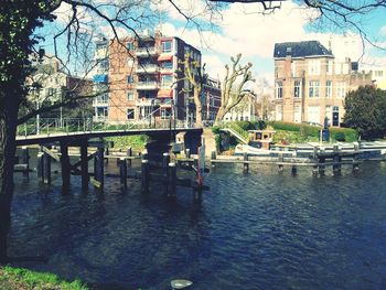 River with buildings in background