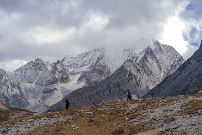 Daocheng yading scenery-xiannairi scenic spot in daocheng, sichuan, china.