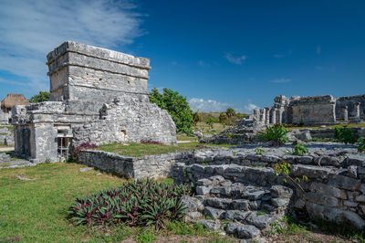 Old ruins against sky