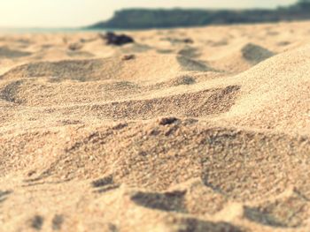 Full frame shot of sand dune