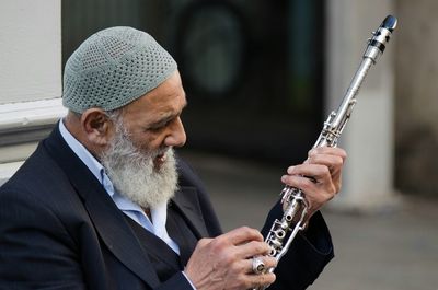 Man playing guitar