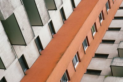 Low angle view of residential building