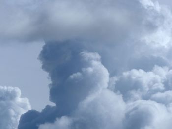 Low angle view of clouds in sky