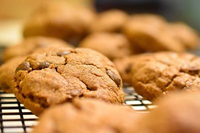 Close-up of cookies