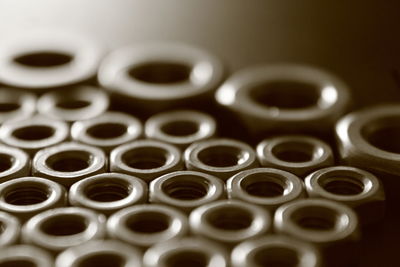 Close-up of metal grate
