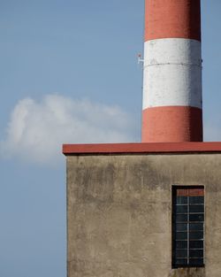 Low angle view of building against sky