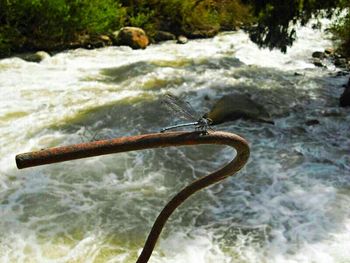 Water splashing in water