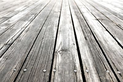 Full frame shot of wooden floor