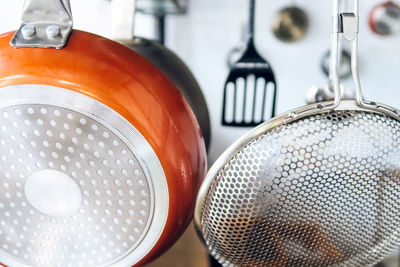 Close-up of kitchen utensils