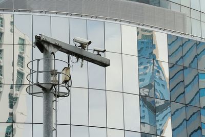 Low angle view of modern building