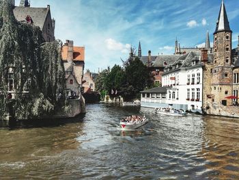 View of buildings in city