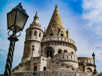 Low angle view of cathedral against sky