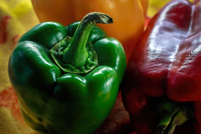 Close-up of bell peppers