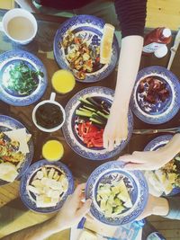 Close-up of food in plate