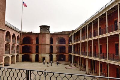 View of historical building against sky