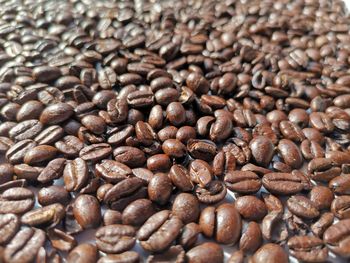 Full frame shot of coffee beans