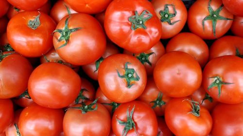 Full frame shot of tomatoes