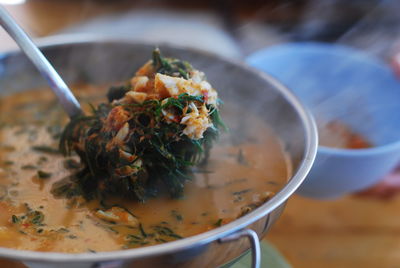 Close-up of food in bowl