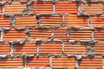 Full frame shot of brick wall