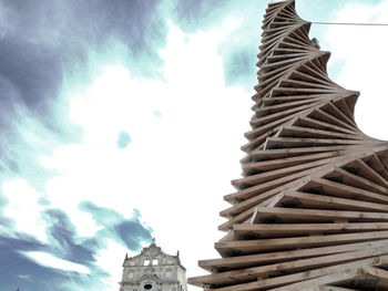 Low angle view of cathedral against sky