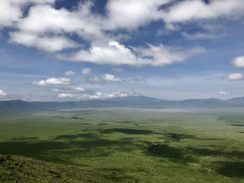 Ngorongoro in green