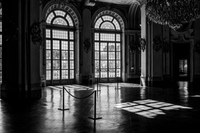 Interior of building