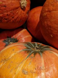 Full frame shot of pumpkins