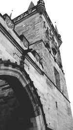 Low angle view of building against sky