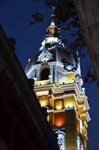 Low angle view of church