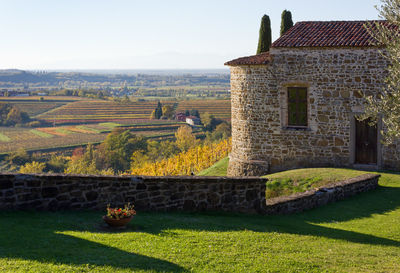 House on sunny day