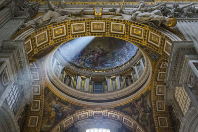 Low angle view of ornate building