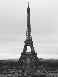 Tower against sky in city