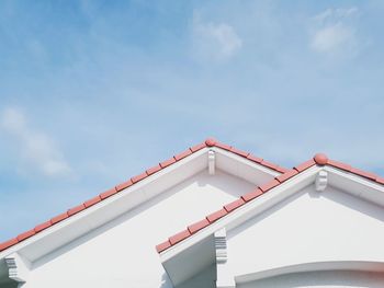 Low angle view of building against sky