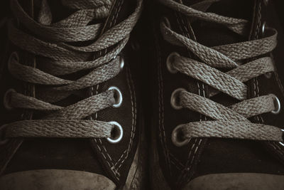 Full frame shot of shoes