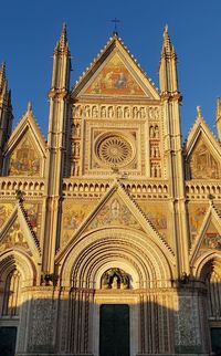 Low angle view of cathedral against sky