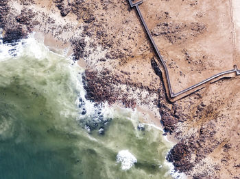 Aerial view of beach