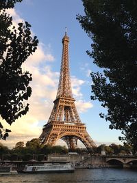 Low angle view of historical building against sky