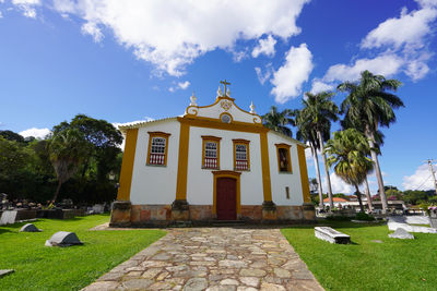 Chapel senhor bom jesus da pobreza in tiradentes, minas gerais, brazil