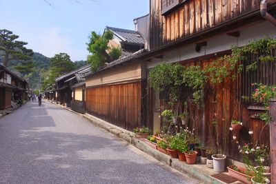 Street amidst buildings in city