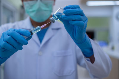 Low section of people working