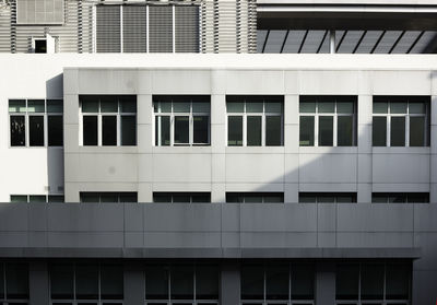 Full frame shot of modern building