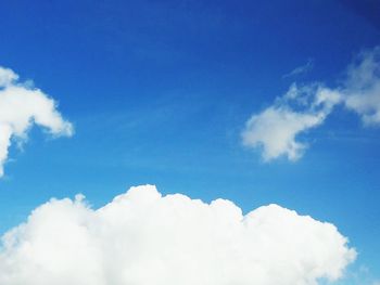 Low angle view of clouds in sky