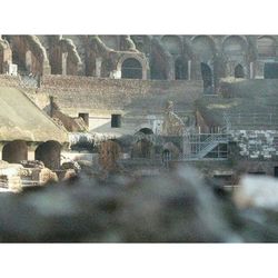 Low angle view of historic building