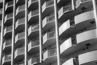 Low angle view of residential building