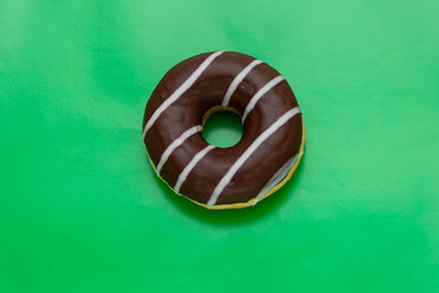 High angle view of chocolate on table