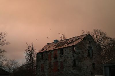 Low angle view of building against sky