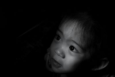 Portrait of young woman