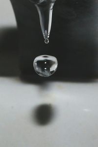 Close-up of water drop